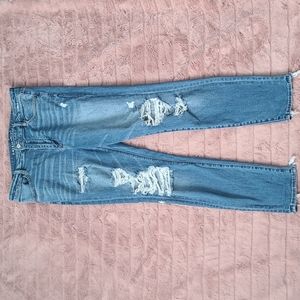 American Eagle Outfitters Distressed Blue Jeans